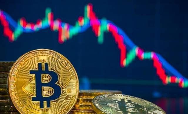 Energy-efficient Bitcoin mining rig in operation